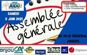 ASSEMBLEE GENERALE - SAMEDI 5 JUIN 2021