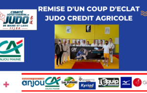 Remise d’un coup d’éclat Judo au club des Ponts de cé (AML Judo).