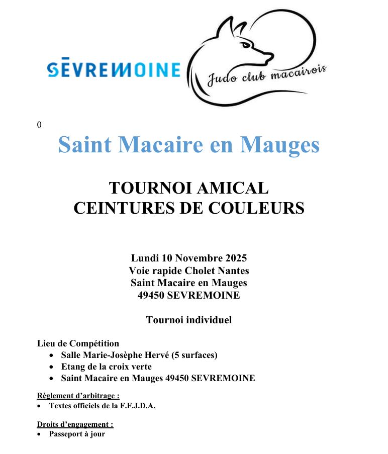 19h30: animation ceinture de couleurs St Macaire