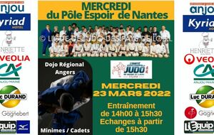 Mercredi du Pole Espoir de Nantes 23 mars 2022