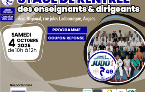Stage de rentrée des enseignants et dirigeants