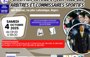 Formation initiale et continue des arbitres et commissaires UV4