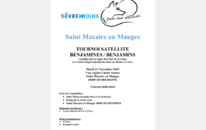 Tournoi satellite St Macaire