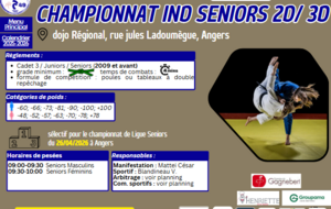 CHAMPIONNAT IND SENIORS 2d/3d