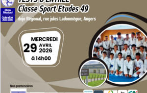 14h Tests d’entrée Sport études