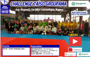 9h: Challenge départemental taïso Groupama