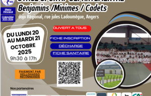 Stage sportif départemental OCTOBRE 2025
