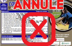 &quot;ANNULE&quot; 9h: Championnat départemental ne waza