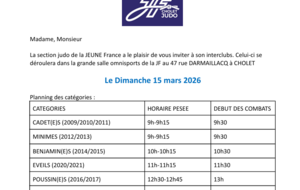 Interclubs JF Cholet