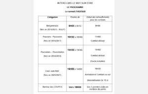 Interclubs Le May /Evre