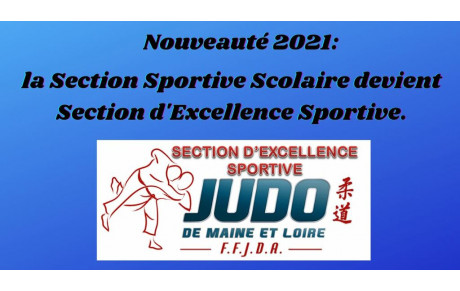 la Section Sportive Scolaire devient  Section d'Excellence Sportive