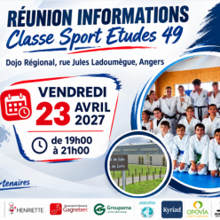 Réunion d'information Classe Sport Etudes 49