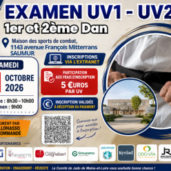 stage + examen de kata uv1 et uv2 SAUMUR