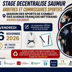 Stage décentralisé Saumur